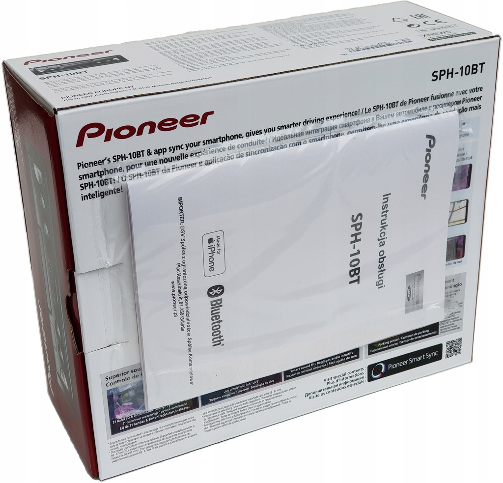 Купить Pioneer SPH-10BT Multimedia 1DIN для смартфона Wroc: отзывы, фото, характеристики в интерне-магазине Aredi.ru
