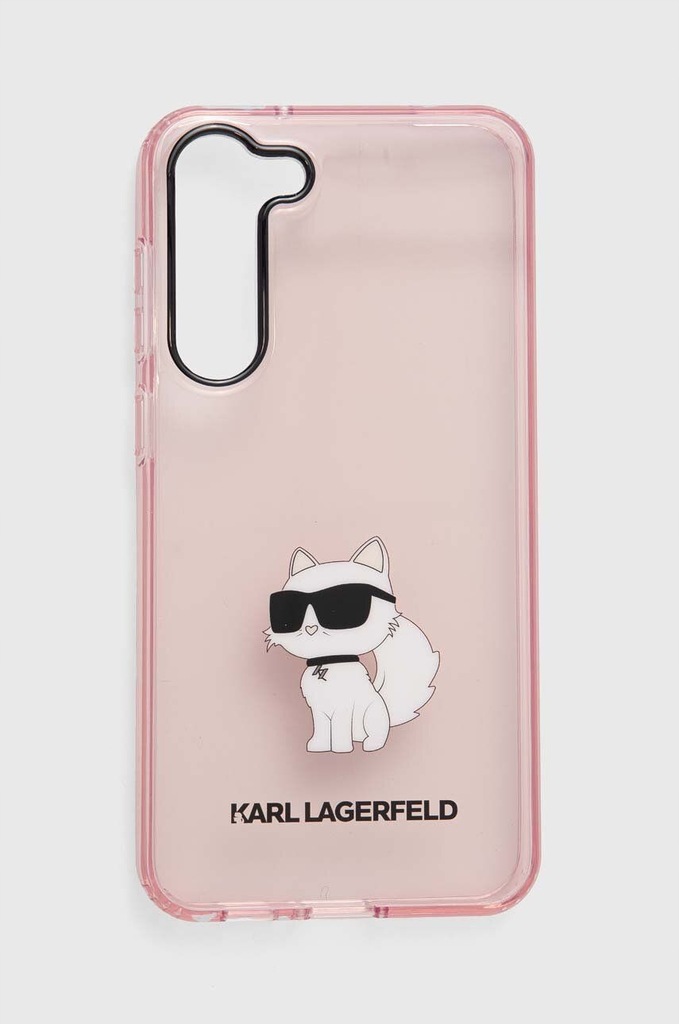 Karl Lagerfeld etui na telefon S23 + S916 kolor różowy KLHCS23MHNCHTCP