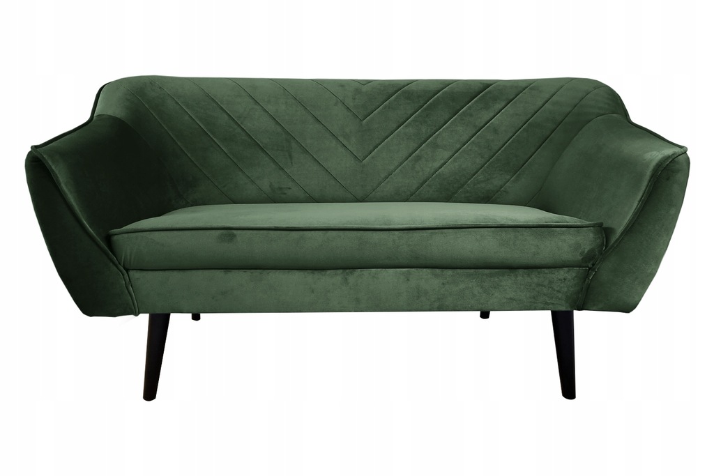 Sofa dwuosobowa Voltana zielona velvet