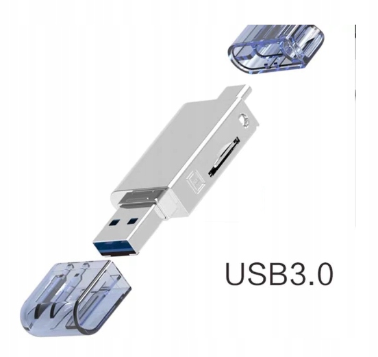 Купить Устройство чтения карт памяти NM Nano Micro SD 2 в 1 USB-C3.1/ USB3.0: отзывы, фото, характеристики в интерне-магазине Aredi.ru