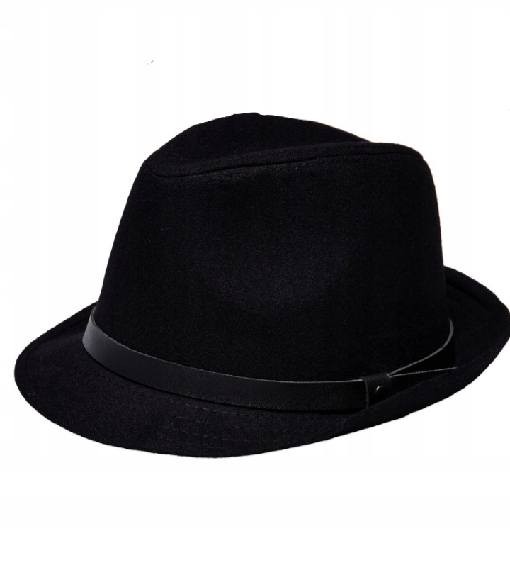 Reserved czarny kapelusz m