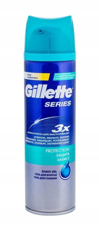 Gillette Series Protection (Żel do golenia, M, 200