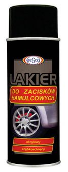 LAKIER CZARNY MAT DO ZACISKOW HAMULCOWYCH 400ML