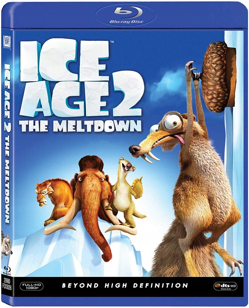 EPOKA LODOWCOWA 2 ODWILZ Blu-ray ICE AGE 2