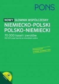 NOWY SŁOWNIK WSPÓŁCZESNY NIEM-POL-NIEM PONS