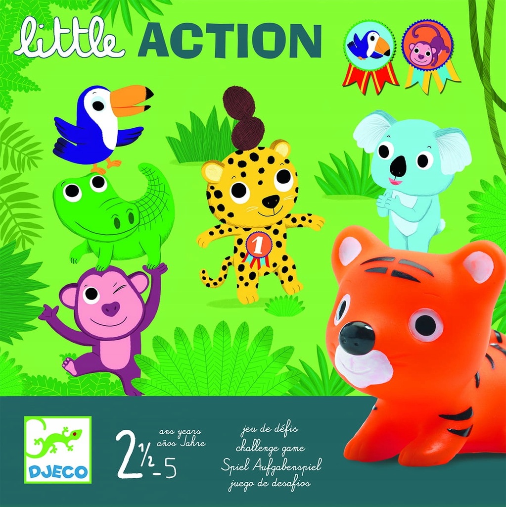 LITTLE ACTION - gra edukacyjna dla najmłodszych DJ