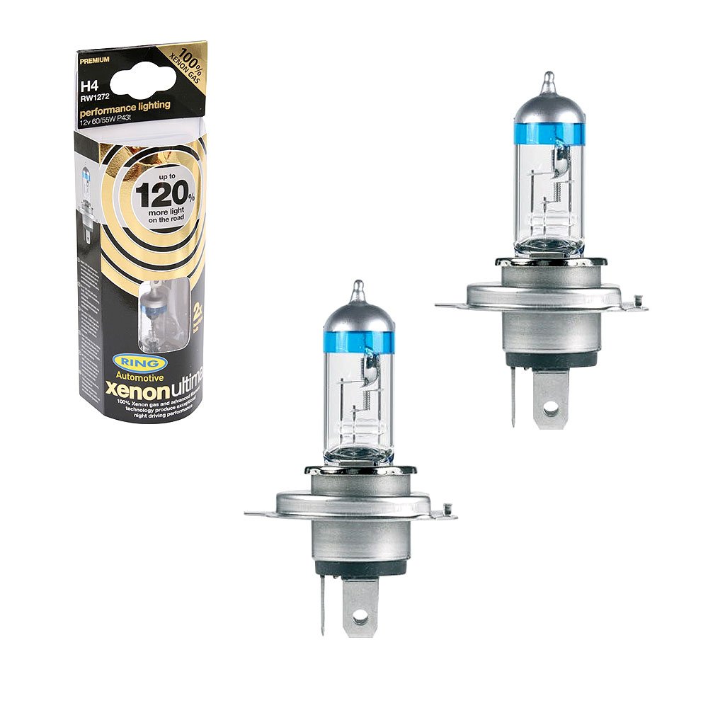Żarówka RING H4 12V 60/55W P43T +120 XENON ULTIMA 6322136319