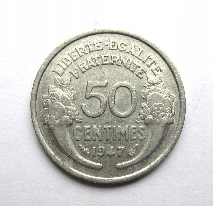 50 Centymów 1947 r. Francja