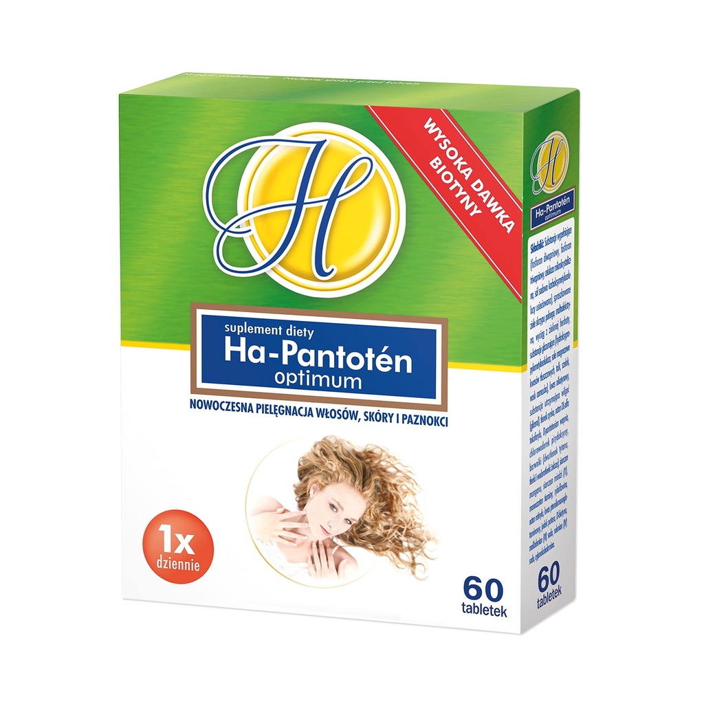 Ha-Pantoten optimum kompozycja witamin, minerałów