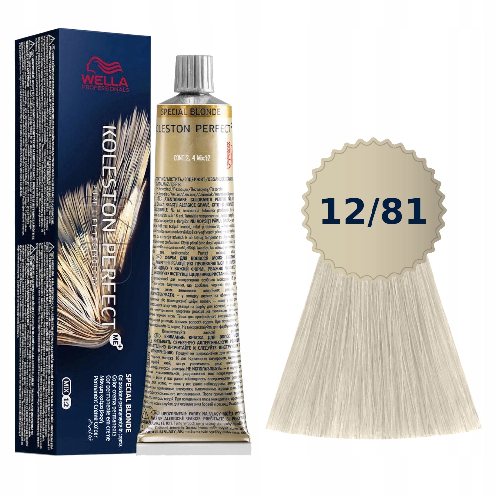 Wella Koleston Perfect Me+ farba 60ml 12/81