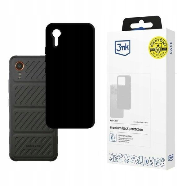 Etui 3MK Matt Case do Samsunga XCover 7 G556 czarne
