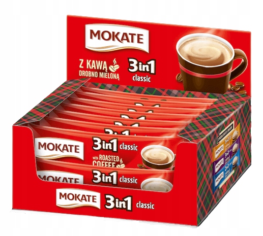 Napój kawowy Mokate 3w1 Classic 15 saszetek