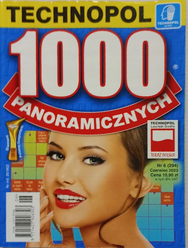 Krzyżówki 1000 panoramicznych 6/2023 TECHNOPOL