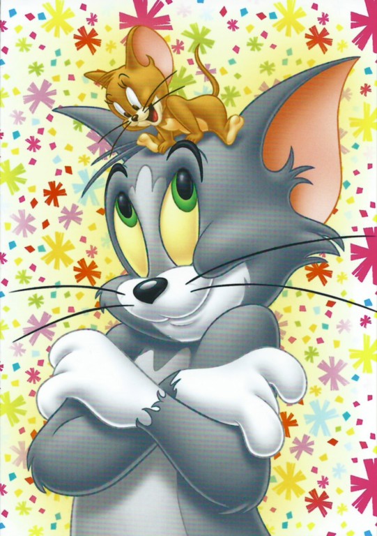 Pocztówka Tom and Jerry