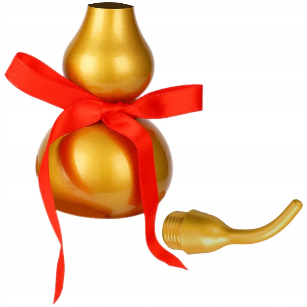Brass Cucurbit Model Gourd Figure Ornament