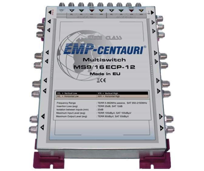 Multiswitch EMP-centauri MS 9/16 ECP + PA12 2A