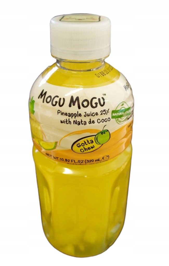 Napój o smaku ananasa MOGUMOGU 320ml