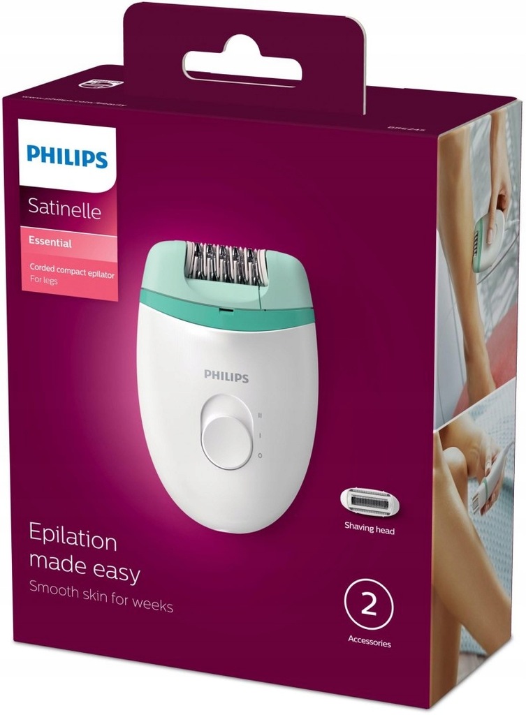 Depilator z dyskami Philips Satinelle BRE245/00 (k