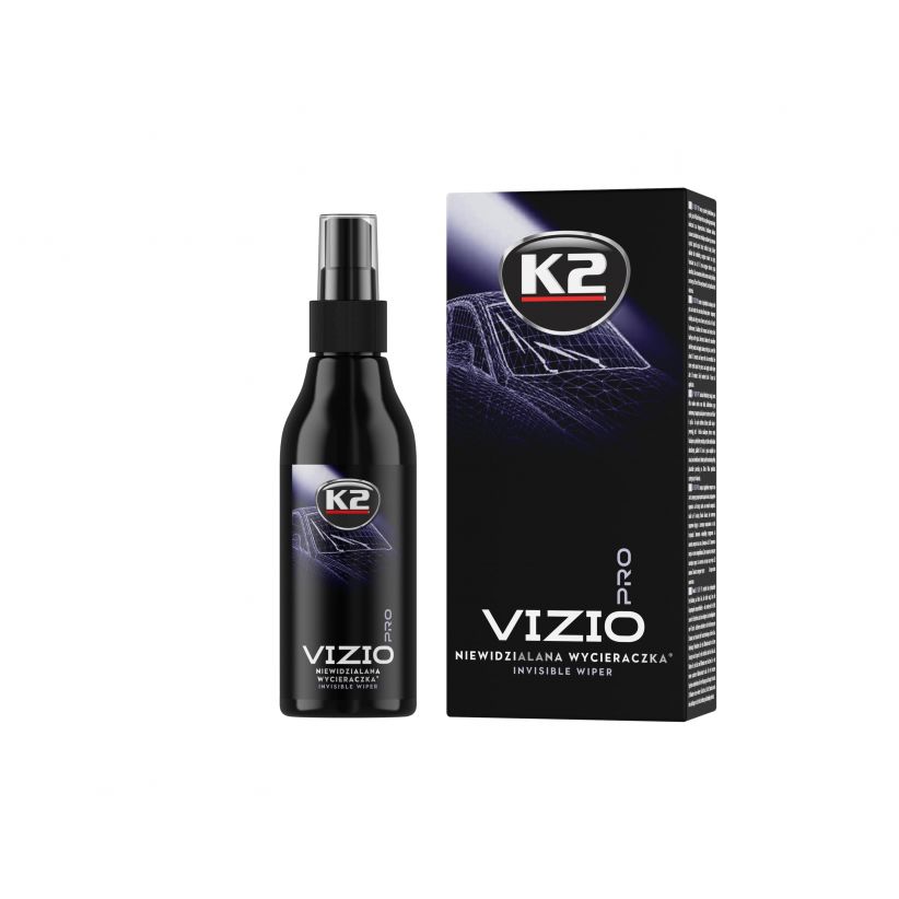 K2 Vizio Pro 150ml Niewidzialna wycieraczka ZESTAW