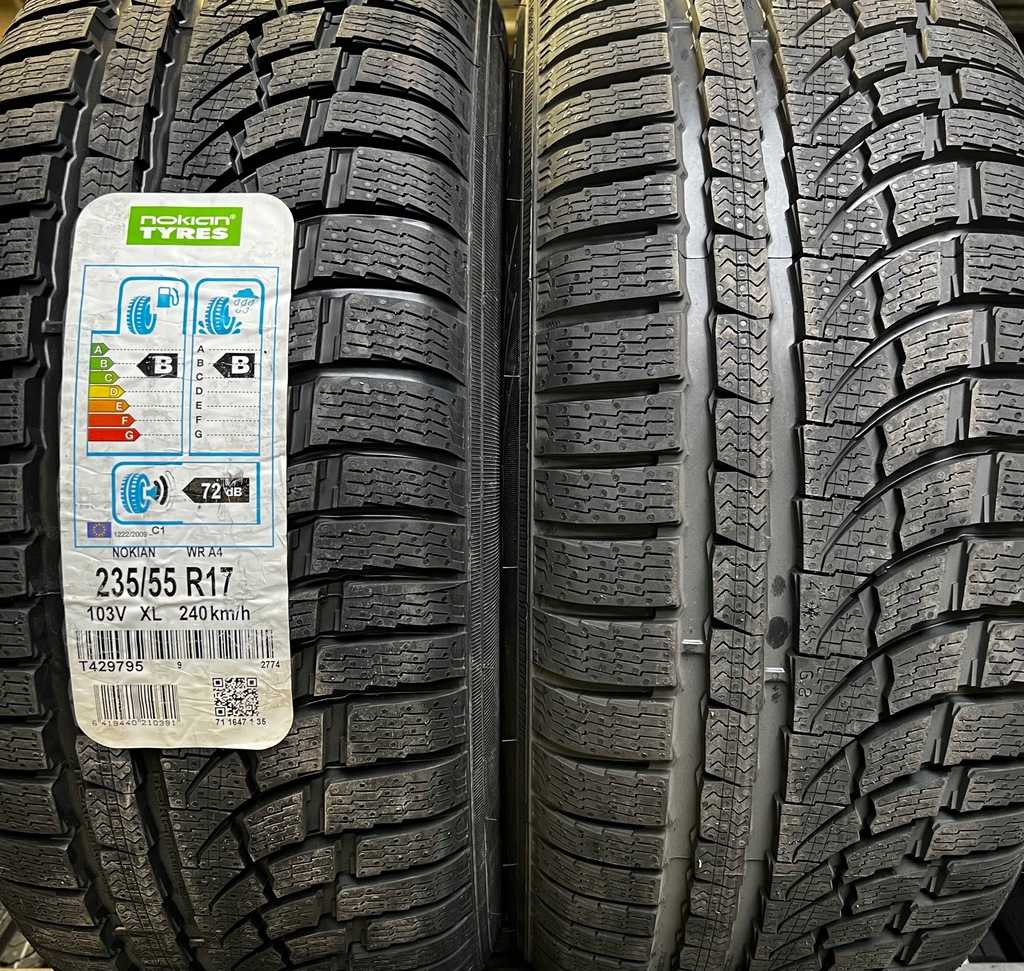 Opony zimowe 235/55 R17 Nokian WR A4 103V XL 2017