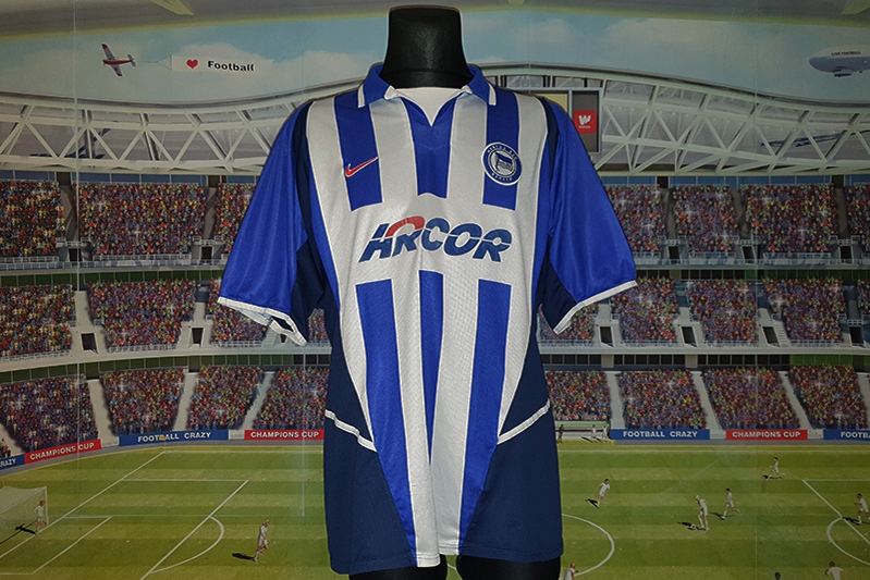 HERTHA BSC BERLIN NIKE DRI-FIT 2002/2004 HOME L/XL