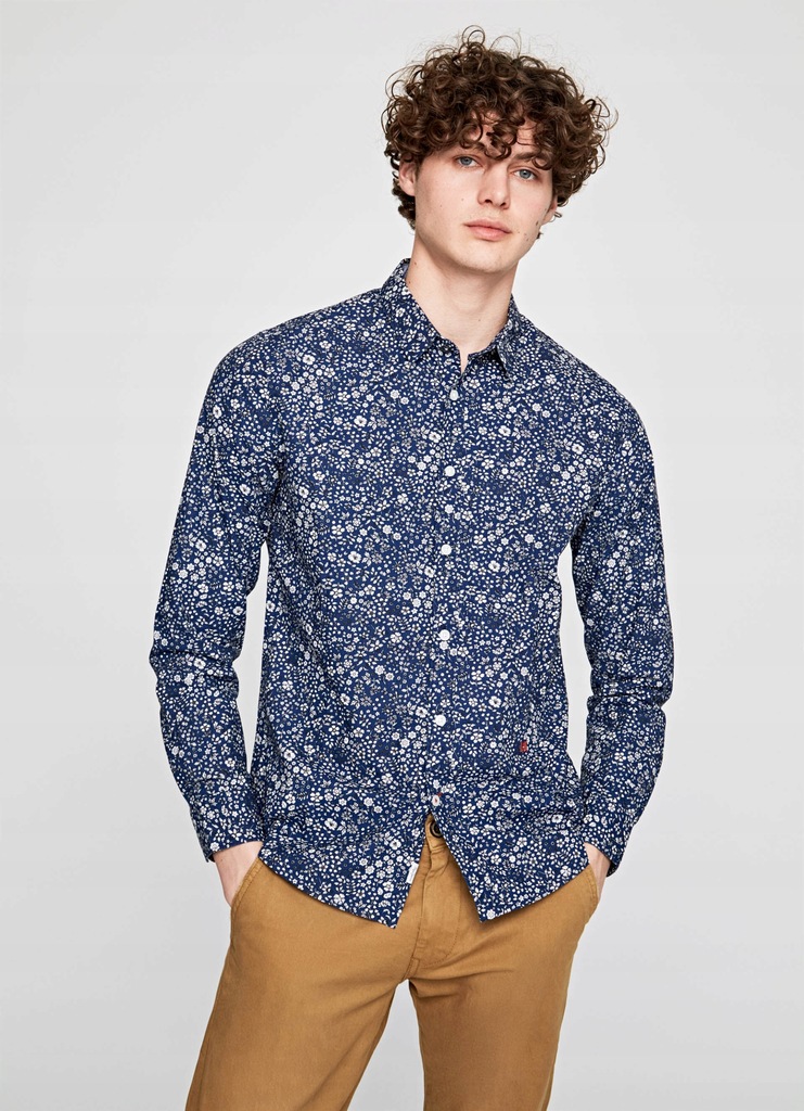 -40% PEPE JEANS koszula MĘSKA PM305897 KEVIN XXL