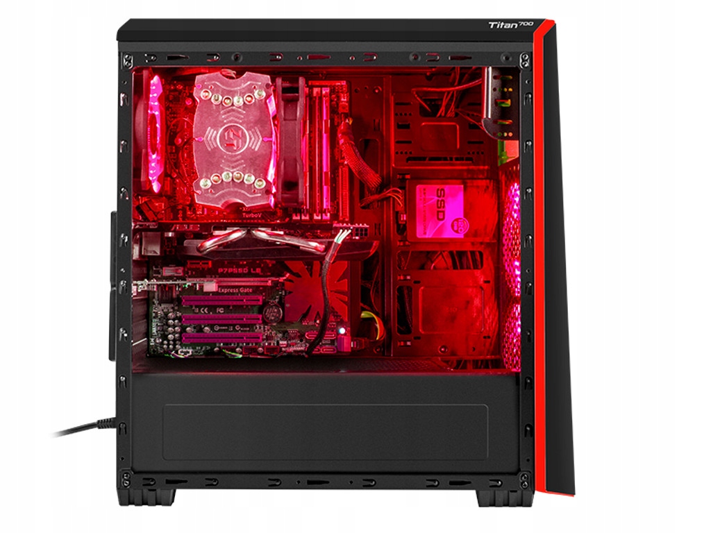 Купить КОРПУС ДЛЯ ИГРОВОГО ПК GENESIS TITAN 700 ATX LED: отзывы, фото, характеристики в интерне-магазине Aredi.ru