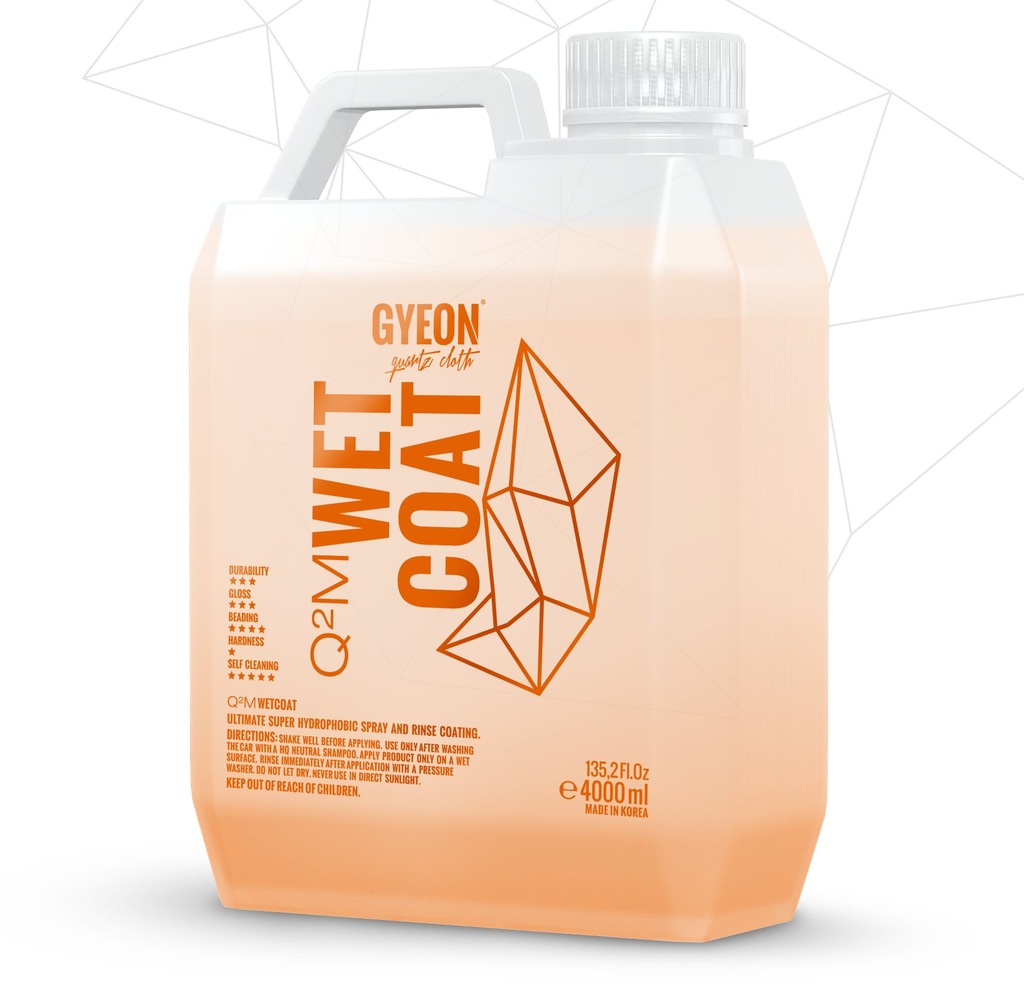 GYEON Q2M WetCoat 4000ml SZYBKA POWŁOKA KWARCOWA!