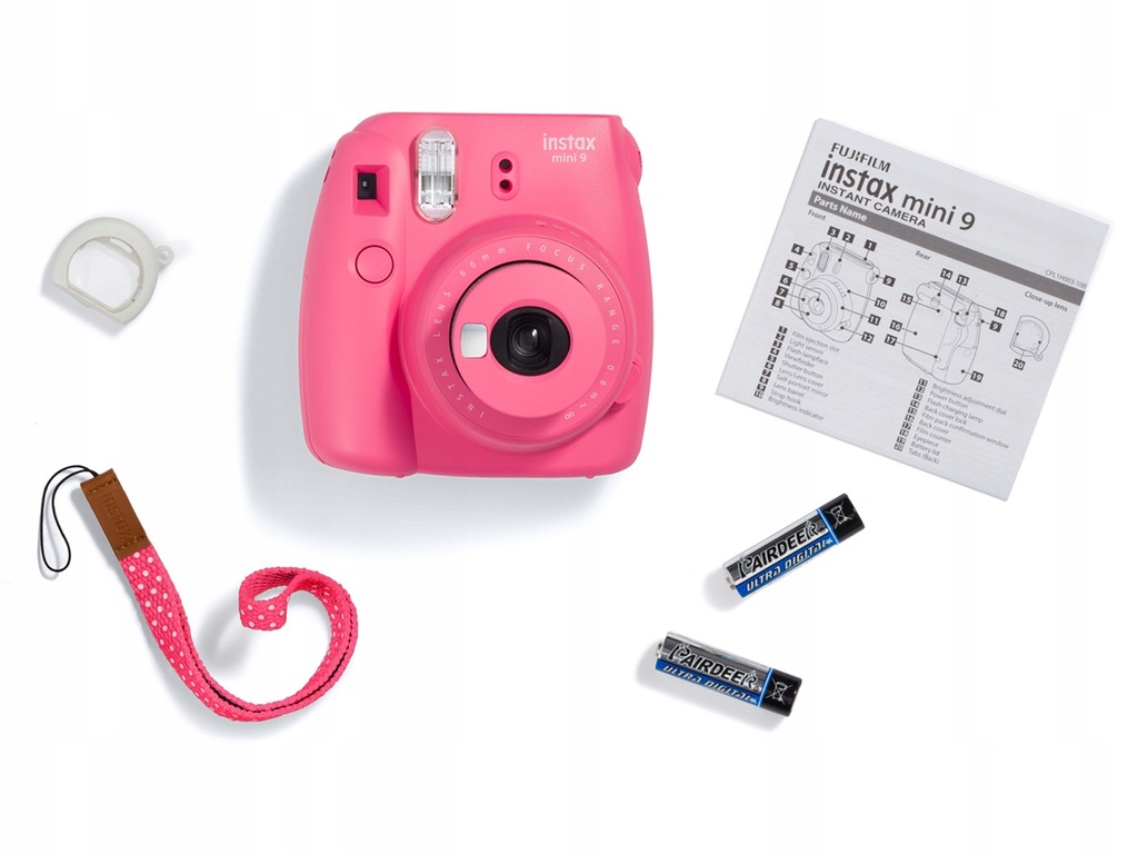 Купить ПОДАРОЧНЫЙ НАБОР Fuji INSTAX MINI 9 РОЗОВЫЙ XL LSRa: отзывы, фото, характеристики в интерне-магазине Aredi.ru