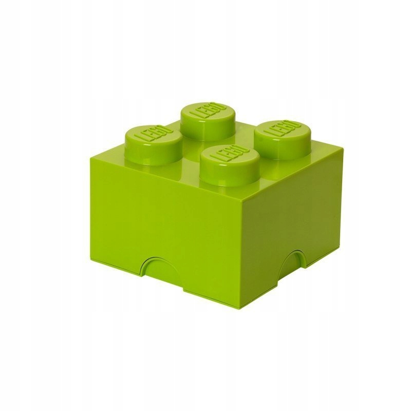 Pojemnik klocek LEGO Brick 4 (Jasnozielony)