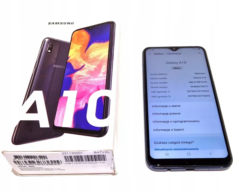 TELEFON GALAXY A10 STAN BDB