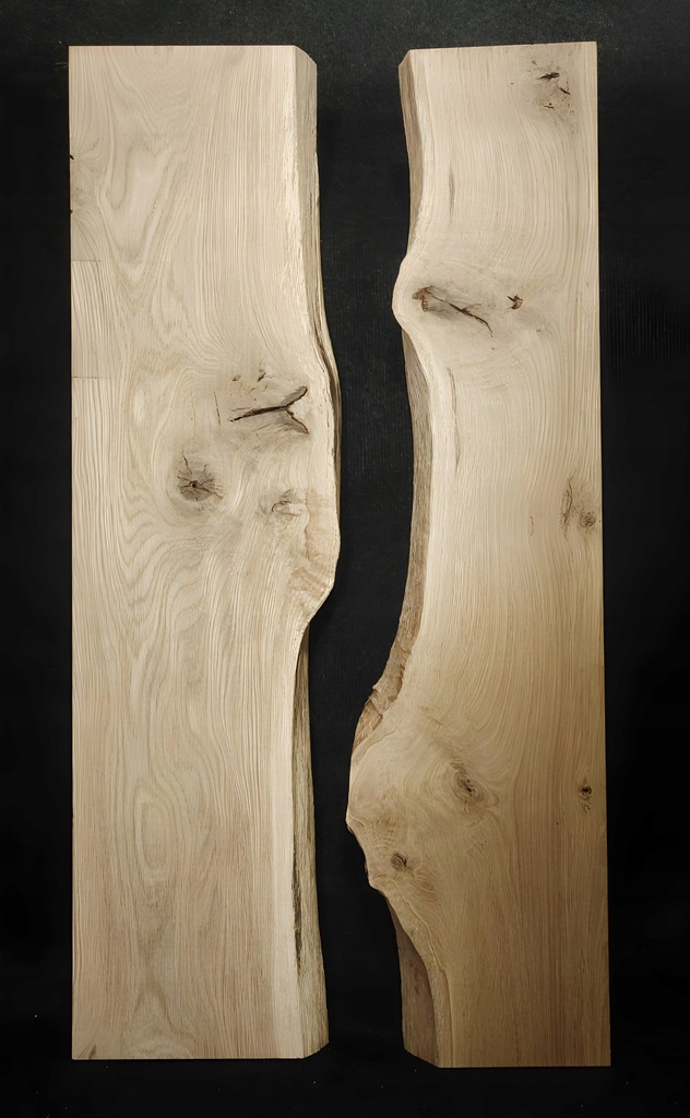 DESKI DĘBOWE POD ŻYWICĘ EPOKSYDOWĄ 17/99cm, A11