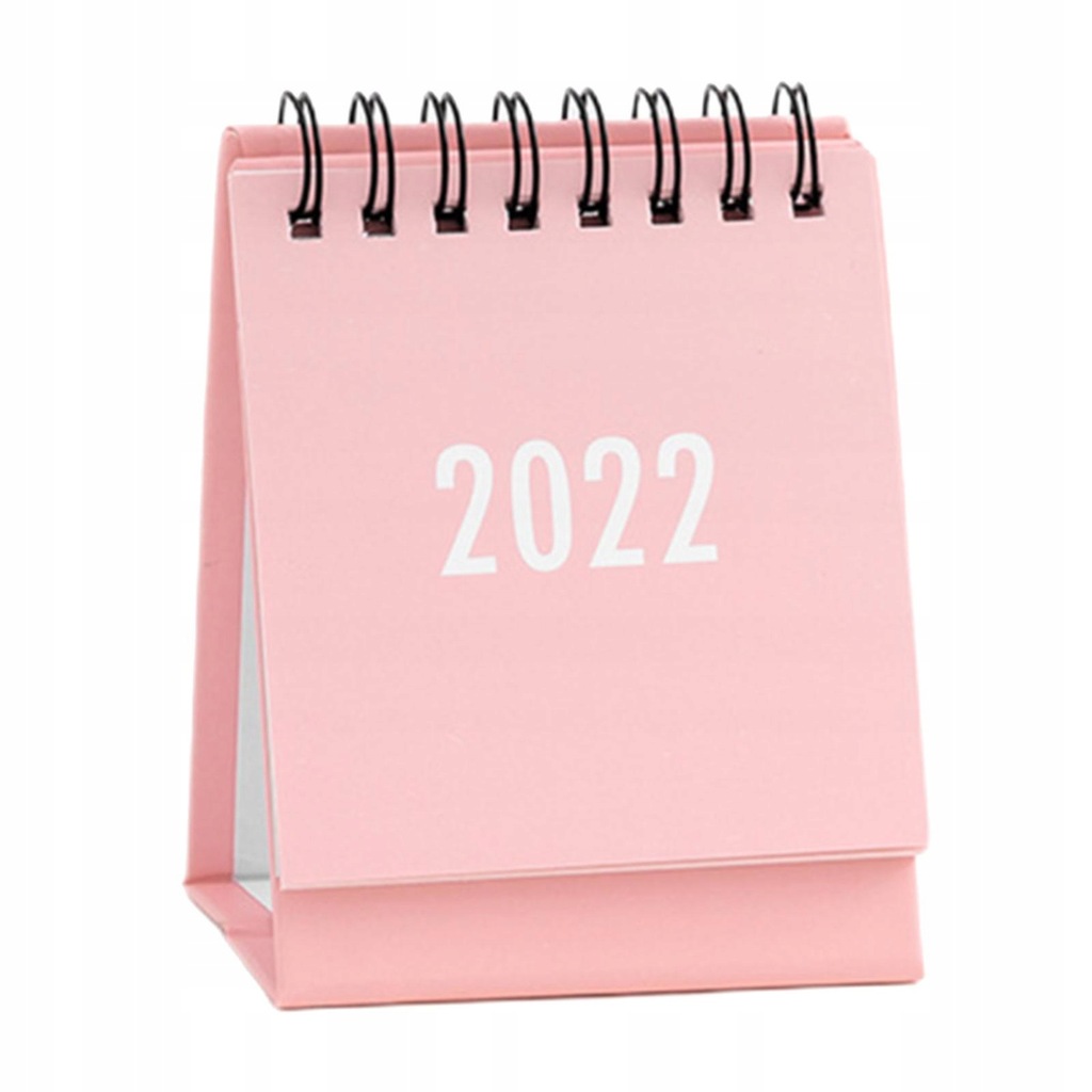 Desktop Calendar Table Work Top Planner Pink