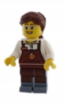 LEGO Figurka Kobieta Barista cty580