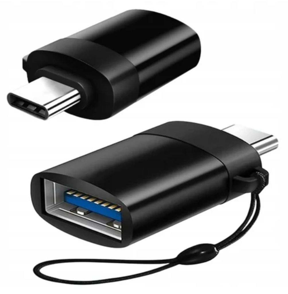 ADAPTER PRZEJŚCIÓWKA KABLA USB A USB-A 3.1 NA USB C USB-C TYP-C QC3.0 OTG