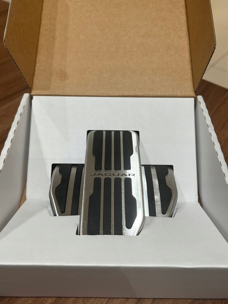 Nakładki aluminiowe na pedały Jaguar