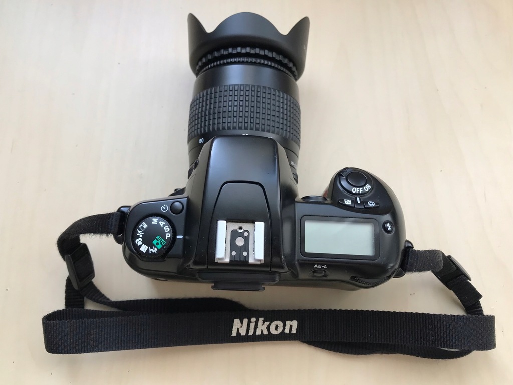 Nikon F60 body + obiektyw Nikkor 35-80 f/4-5.6 D