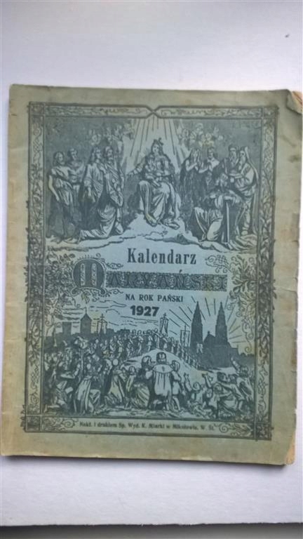 Kalendarz 1929 Mikołów 1927, Przewrót majowy 1926