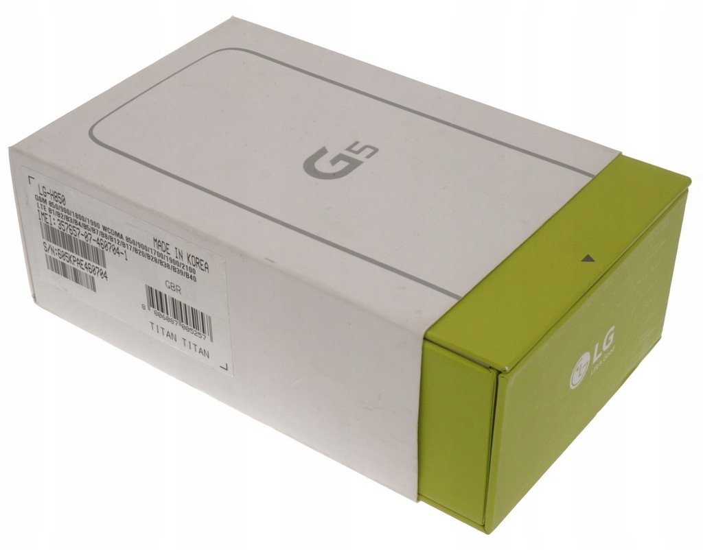 Pudełko opakowanie LG G5 H850 ORYG