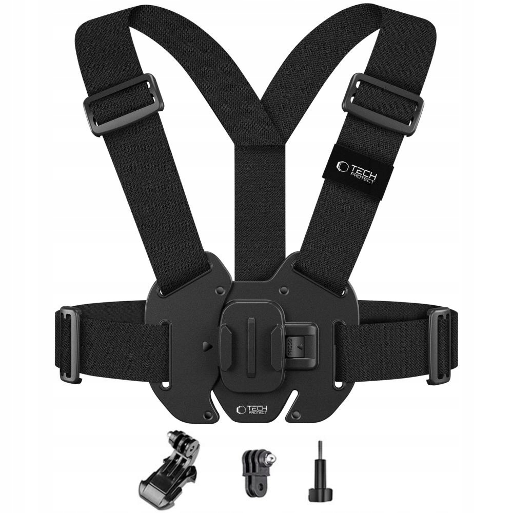 Szelki Tech-Protect GA100 Chest Mount GOPRO / DJI Black