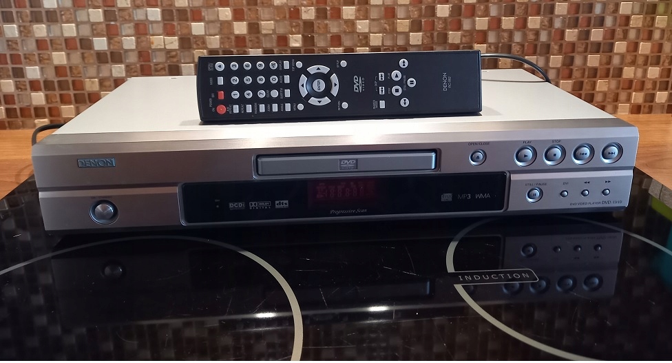 Odtwarzacz DVD DENON DVD1910 srebrny Uszkodzony 13451357340