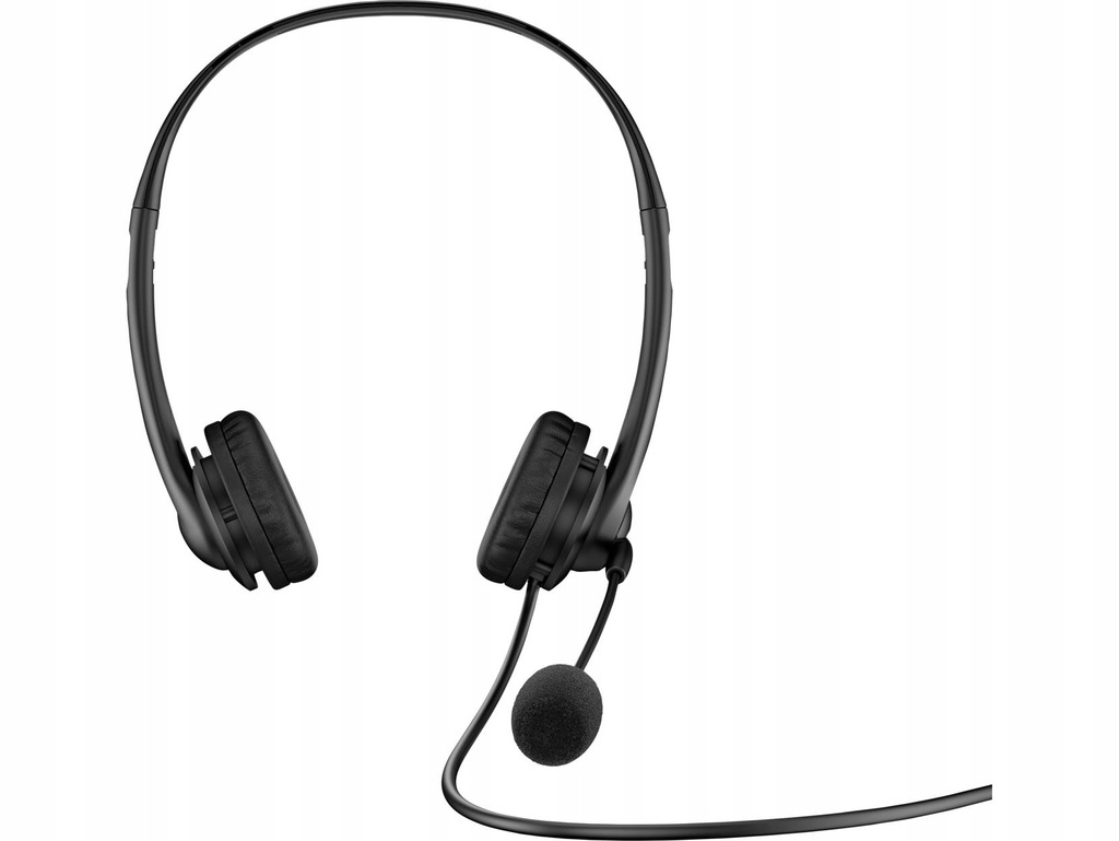 Słuchawki przewodowe z mikrofonem HP Stereo USB G2