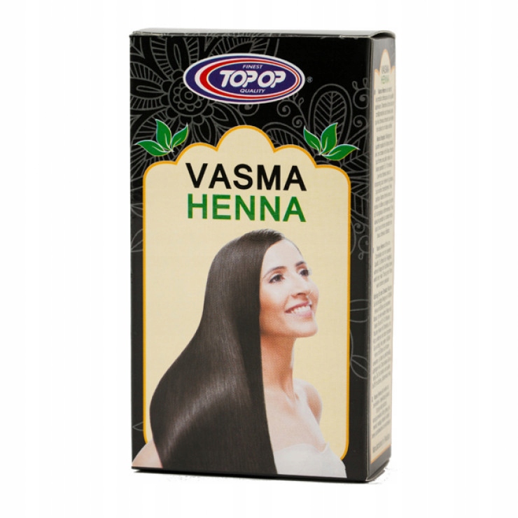 Farba w proszku Czarna VASMA INDYGO HENNA 100g Top