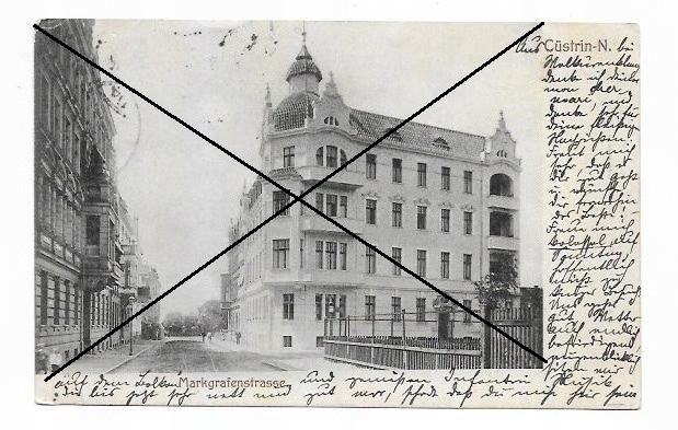 Kostrzyn nad Odrą Margrafenstrasse 1905