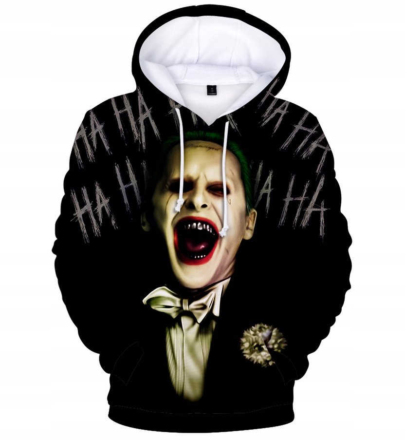 BLUZA MĘSKA 3D JOKER LEGION SAMOBÓJCÓW XL - 8497008568 ...