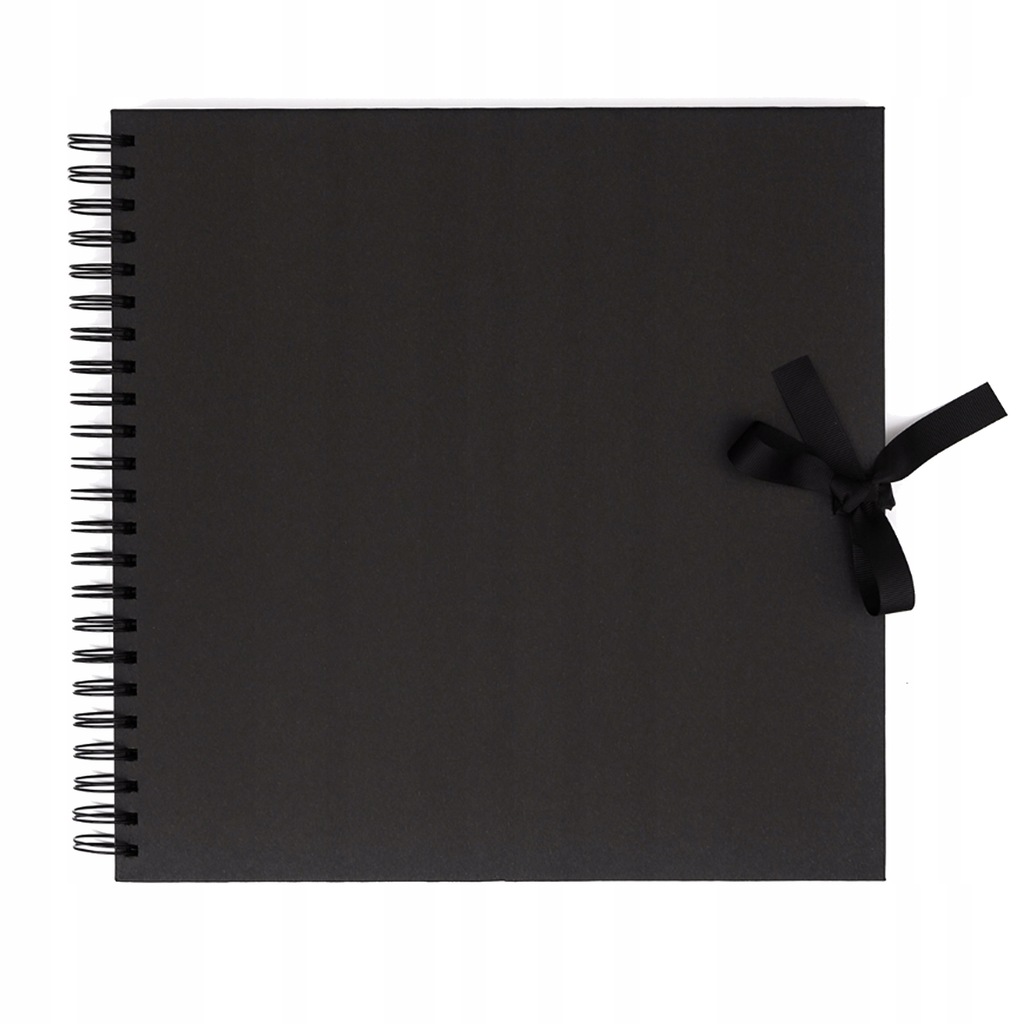 Album do zdobienia 30.5x30.5cm Czarny 40 kartek