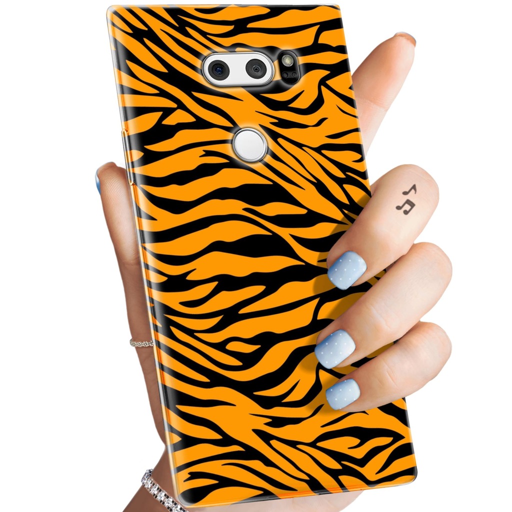 ETUI DO LG V30 WZORY TYGRYS TYGRYESK TIGER OBUDOWA POKROWIEC CASE