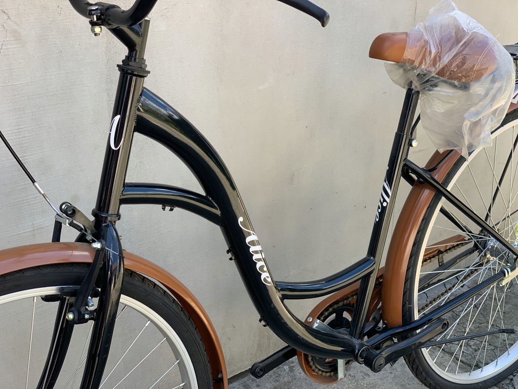 Rower miejski 28 GOETZE ALICE damski NOWY czarbrą 12142589949