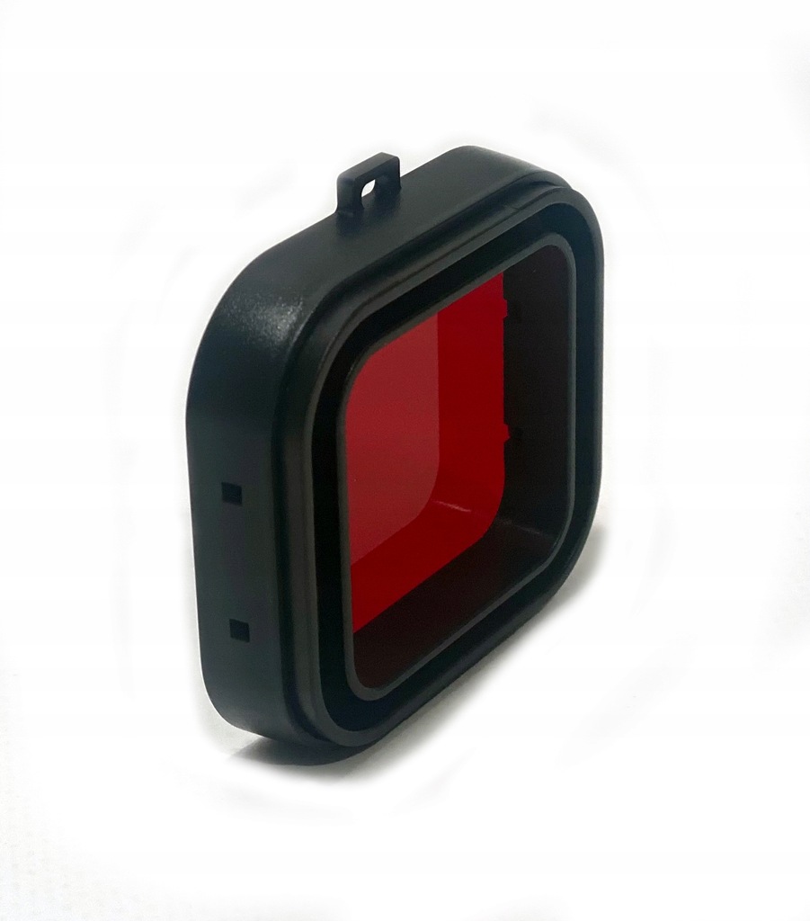 Filtr czerwony korygujący podwodny do GoPro 3, 4, 5, 6, 7, wysoka jakość