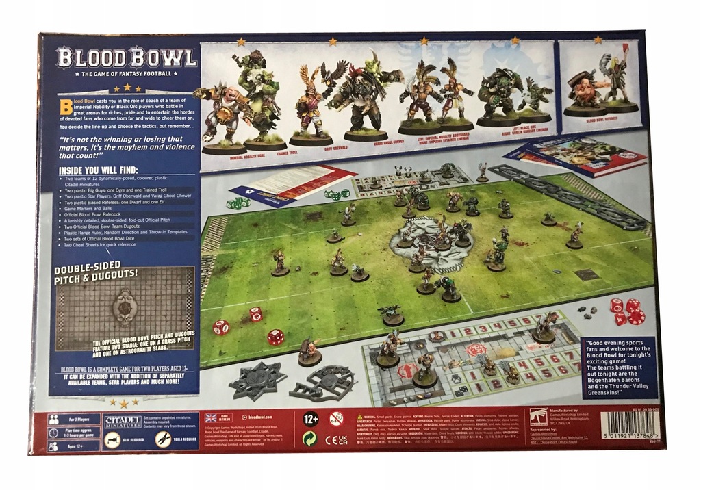 Купить BLOOD BOWL ВТОРОЙ СЕЗОН (АНГЛИЙСКИЙ) - ПРЕДЗАКАЗ НОВИНКА: отзывы, фото, характеристики в интерне-магазине Aredi.ru